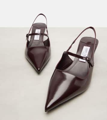 Didi 45 leather slingback pumps | Jimmy Choo