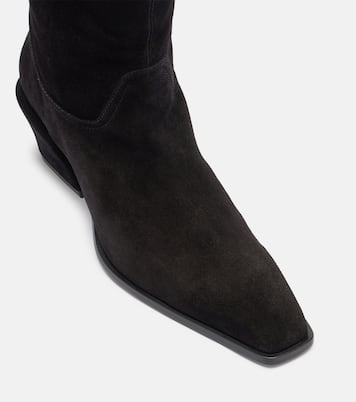 Bettina over-the-knee suede boots | Paris Texas