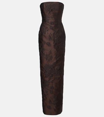 Robe longue Laelia en jacquard | Emilia Wickstead