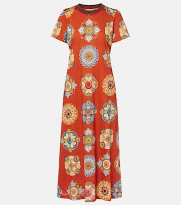 Sporty Swing cotton jersey midi dress | La DoubleJ