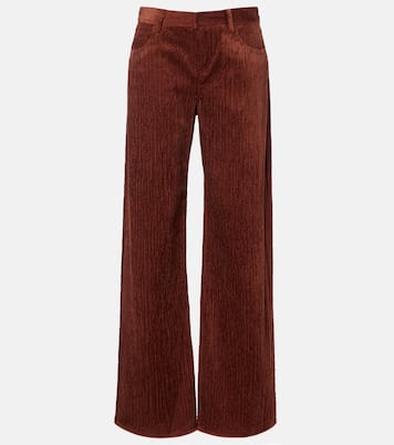 High-Rise-Hose aus Cord | Magda Butrym