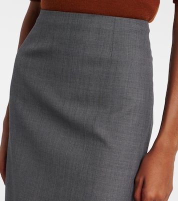 Ruffled midi skirt | Shushu/Tong