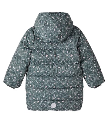 Abrigo acolchado Yrsa floral | Wheat