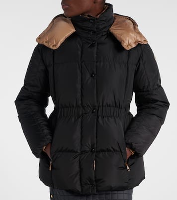 Agneux belted quilted down jacket | Moncler