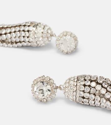 Crystal-embellished drop earrings | Rabanne