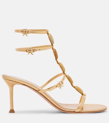 Shanti 70 embellished leather sandals | Gianvito Rossi