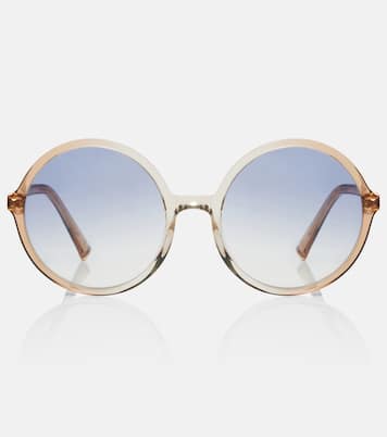 Logo round sunglasses | Miu Miu
