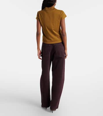 Sefton high-rise barrel-leg jeans | Agolde