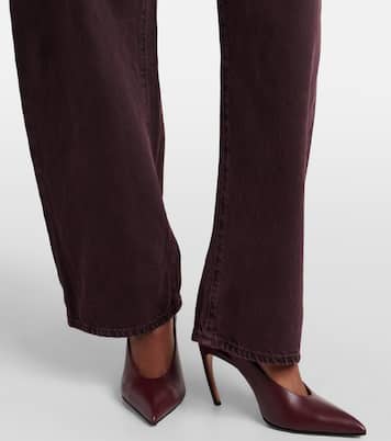 Sefton high-rise barrel-leg jeans | Agolde