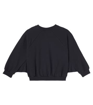 Embroidered cotton jersey sweatshirt  | Mini Rodini