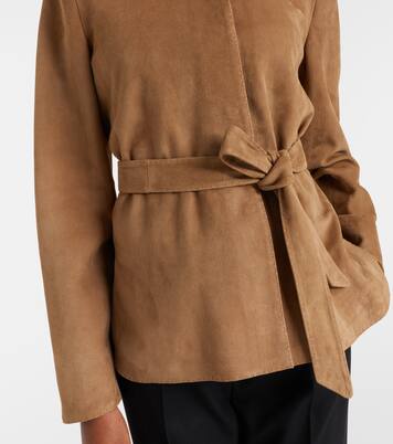 Abito belted suede jacket | Max Mara