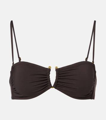 Gathered bikini top | Nili Lotan