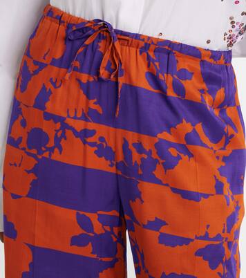 프린트 와이드 팬츠 | Dries Van Noten