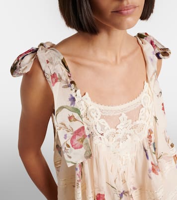 توب من القطن والحرير بورود Patience | Zimmermann