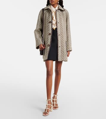 Sandalen Rockstud 60 aus Leder | Valentino Garavani