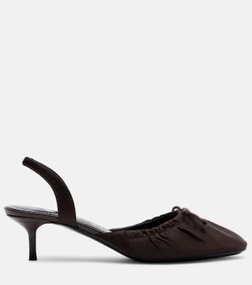 Pumps slingback Alba in raso | Staud
