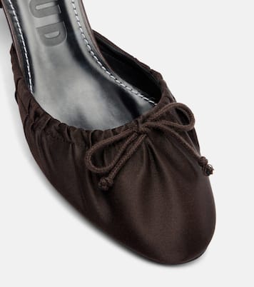 Pumps slingback Alba in raso | Staud