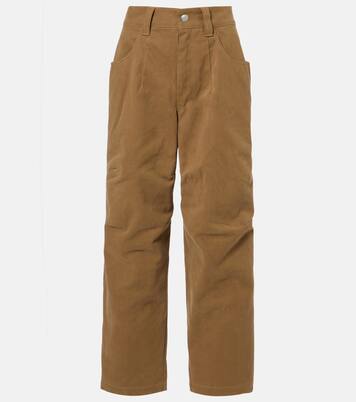 Opalyna cotton twill wide-leg pants | Marant Etoile
