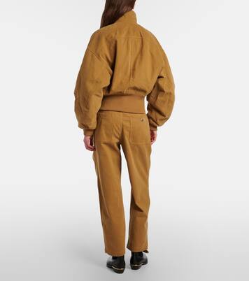 Opalyna cotton twill wide-leg pants | Marant Etoile