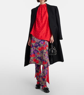 Bedruckter Midirock Intessa | Acne Studios