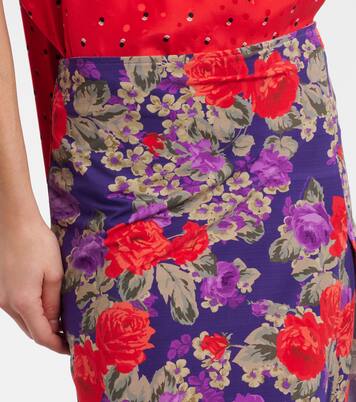 Bedruckter Midirock Intessa | Acne Studios