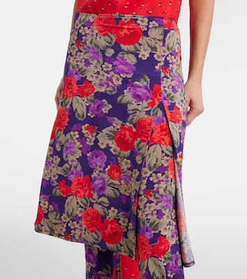 Bedruckter Midirock Intessa | Acne Studios