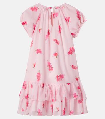 Floral tiered dress | Monnalisa