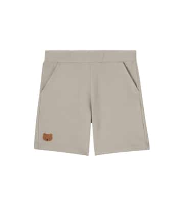 Ithri embroidered cotton Bermuda shorts | Donsje