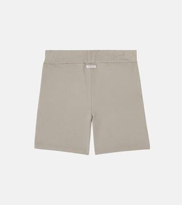 Ithri embroidered cotton Bermuda shorts | Donsje