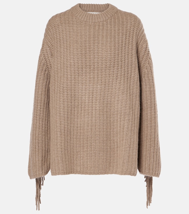 Hilma fringed cashmere sweater | Lisa Yang