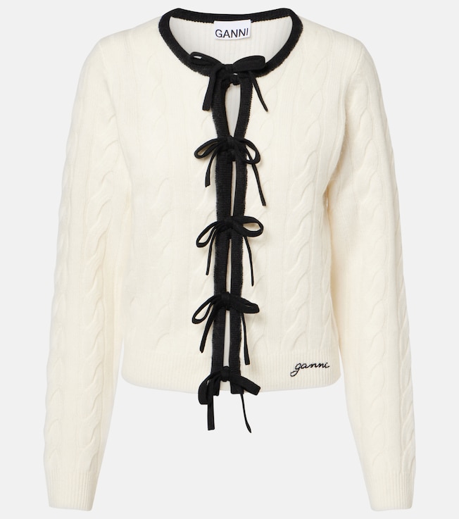 Wool and cashmere cardigan | Ganni