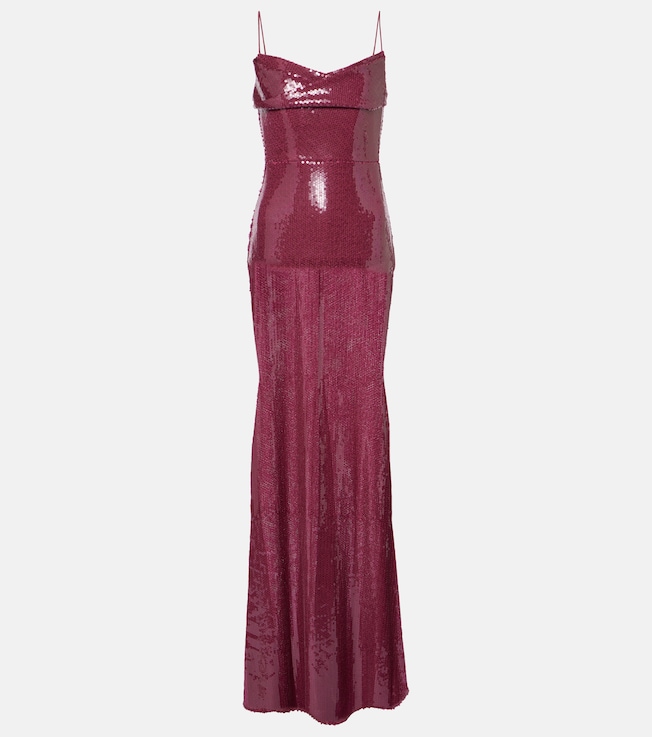 Sequined corset gown | Alex Perry