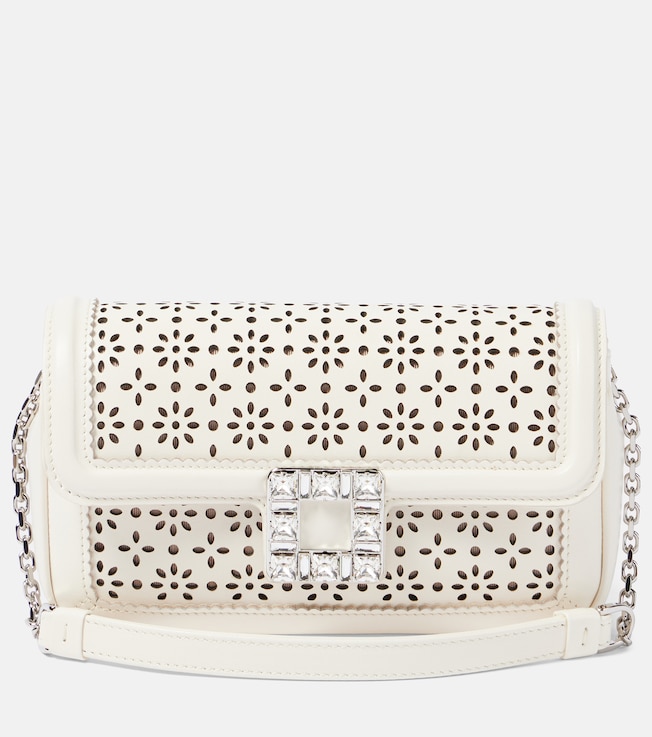 Viv' Jeu De Fille embellished shoulder bag | Roger Vivier