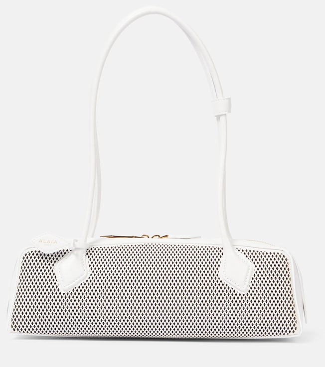 Le Teckel Medium leather shoulder bag | Alaïa
