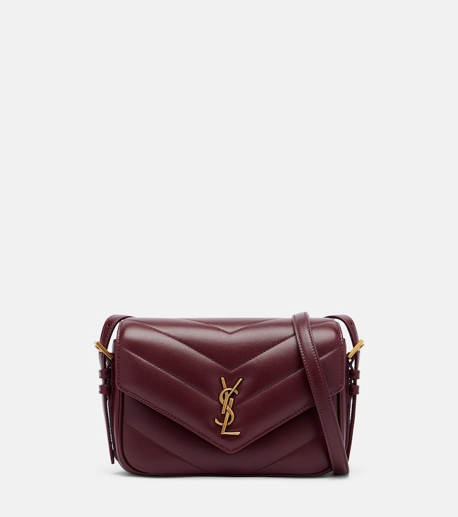 Loulou Toy matelassé leather crossbody bag | Saint Laurent