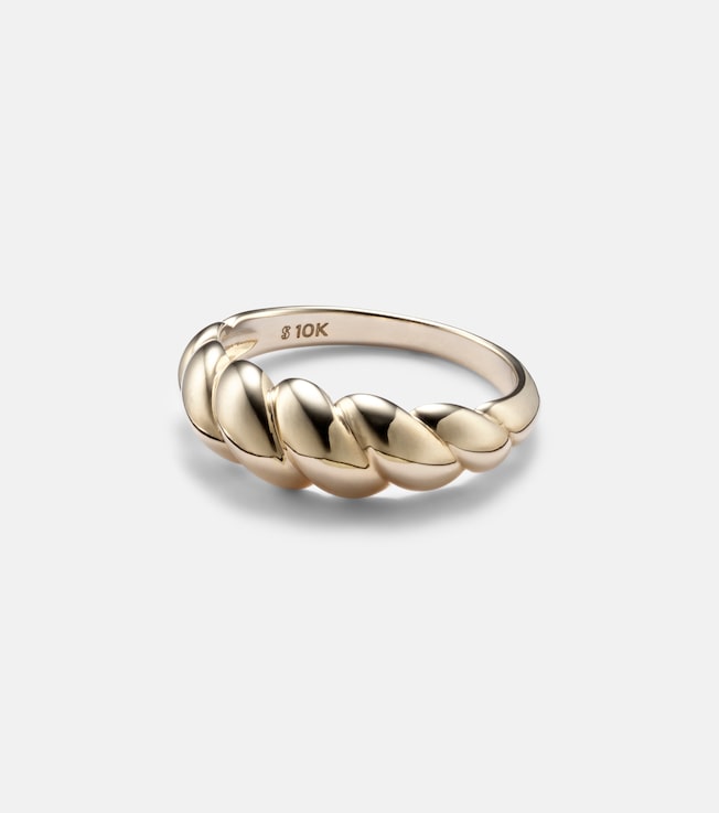 Brioche 10kt yellow gold ring | Stone and Strand