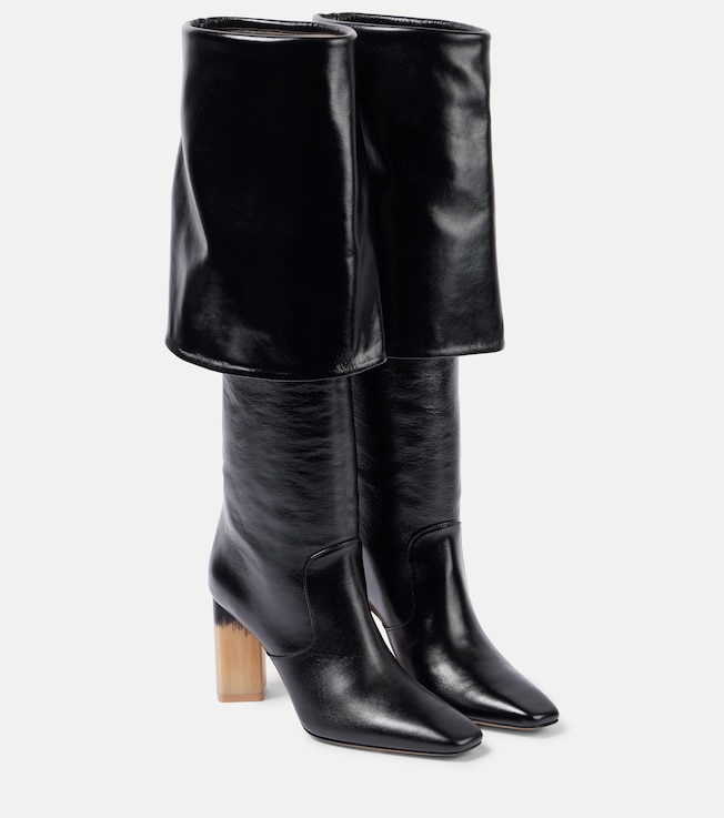 Georgia 90 leather knee-high boots | Chloé