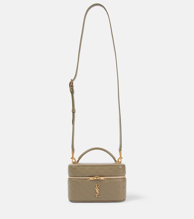 Gaby Cassandre quilted leather vanity bag | Saint Laurent