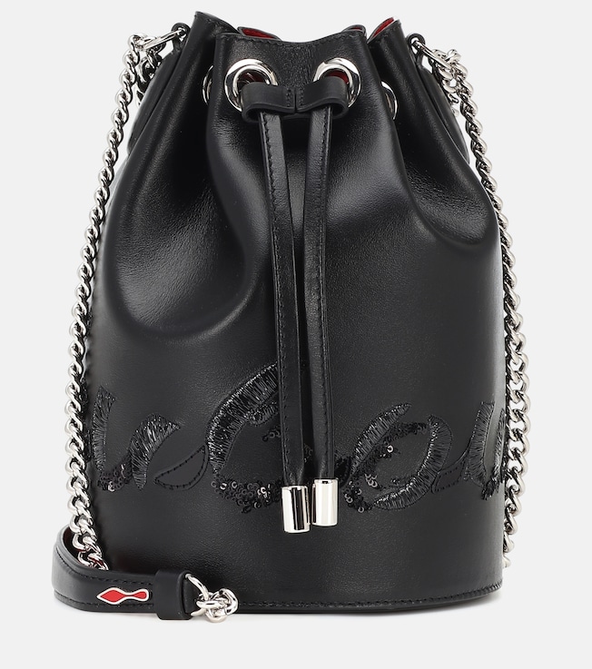 Marie Jane leather bucket bag | Christian Louboutin