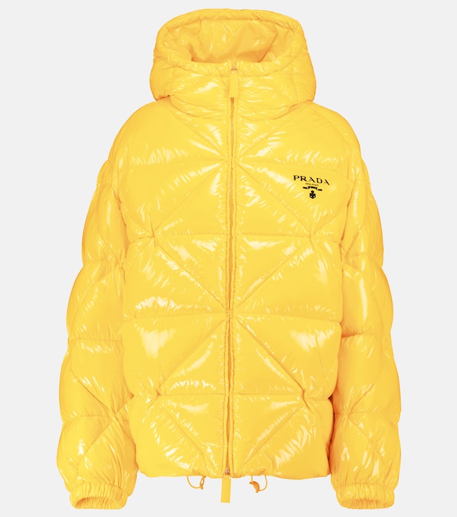 Re-Nylon gabardine down jacket | Prada