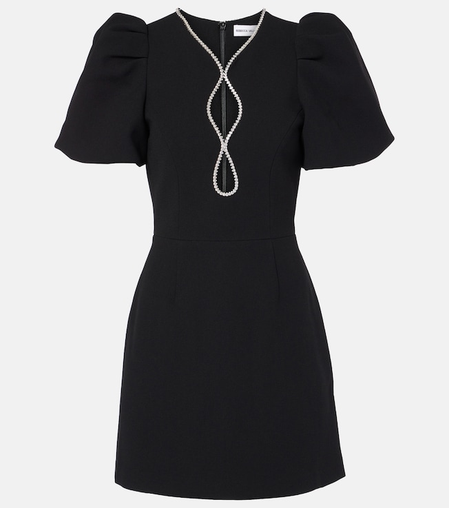 Estella embellished crêpe minidress | Rebecca Vallance