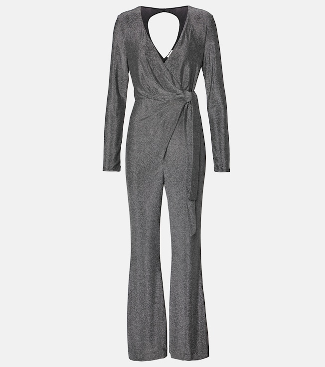 Cosima Two lamé jumpsuit | Diane von Furstenberg