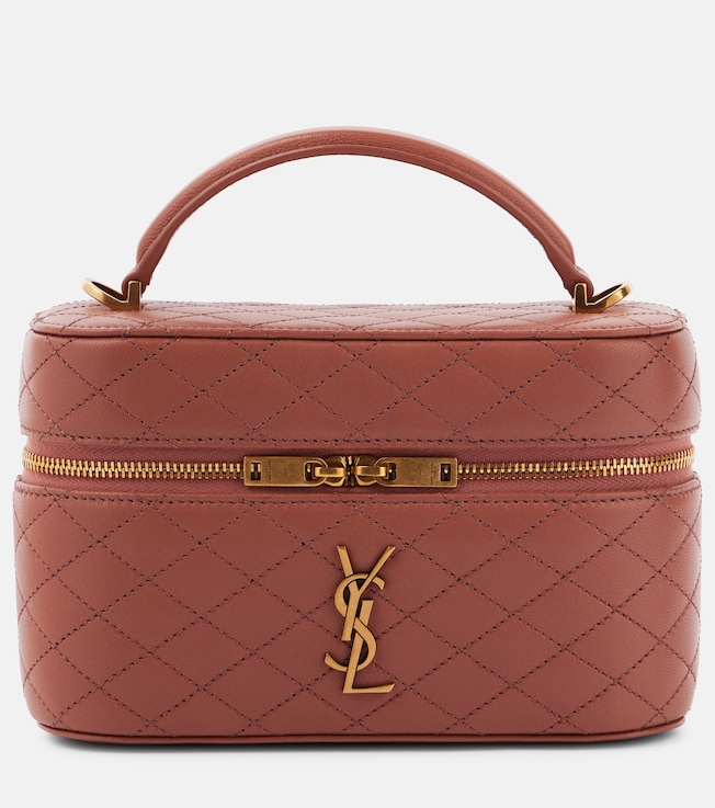 Gaby quilted leather vanity bag | Saint Laurent