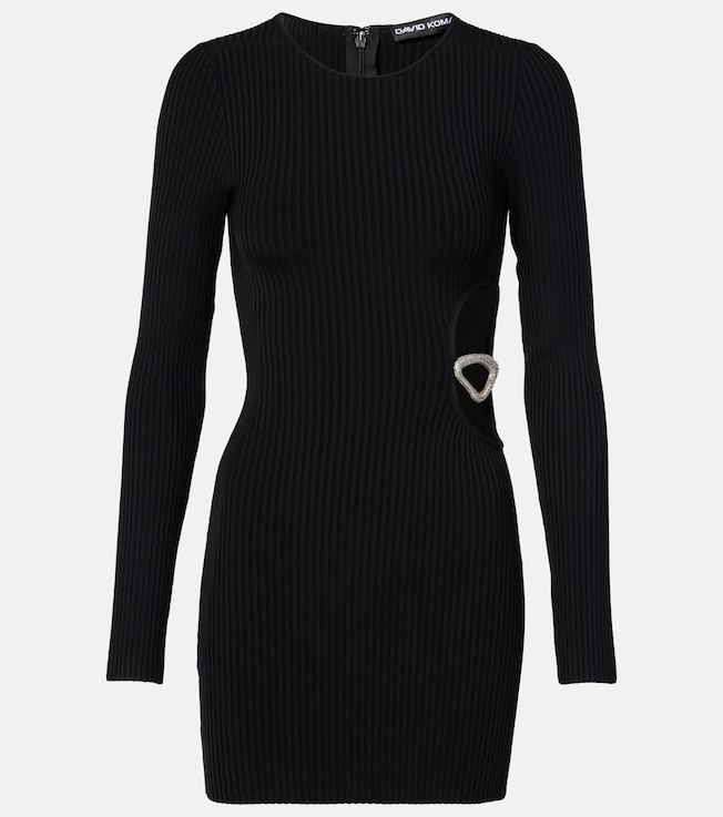 Embellished cutout minidress | David Koma
