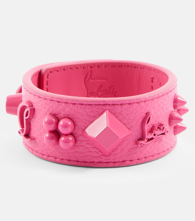 Paloma embellished leather bracelet | Christian Louboutin