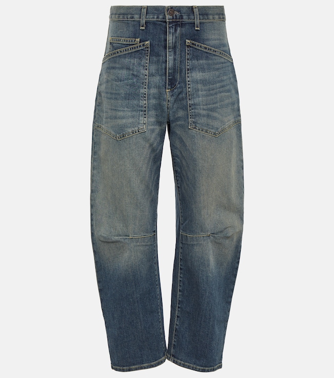 Shon high-rise wide-leg jeans | Nili Lotan
