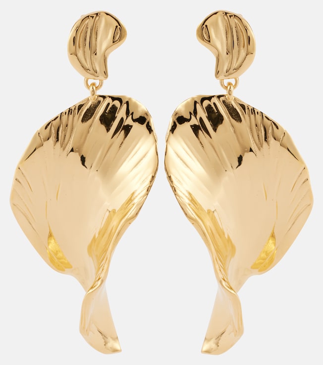 Petal drop earrrings | Oscar de la Renta