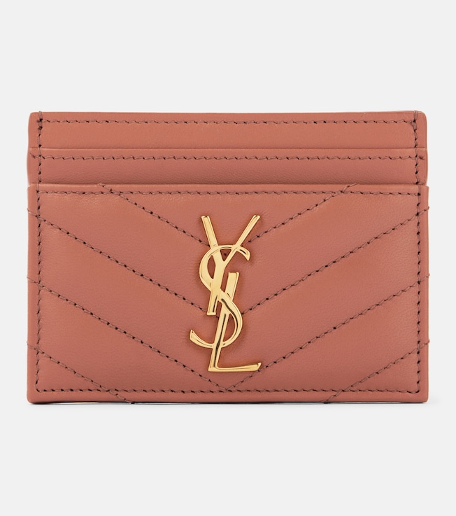 Leather cardholder | Saint Laurent