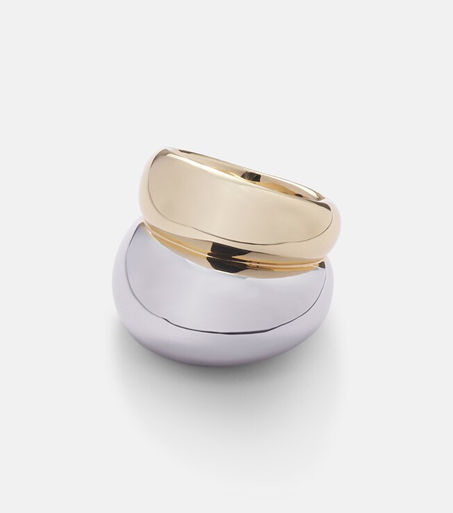 Chavez yellow and white gold ring | Jennifer Fisher