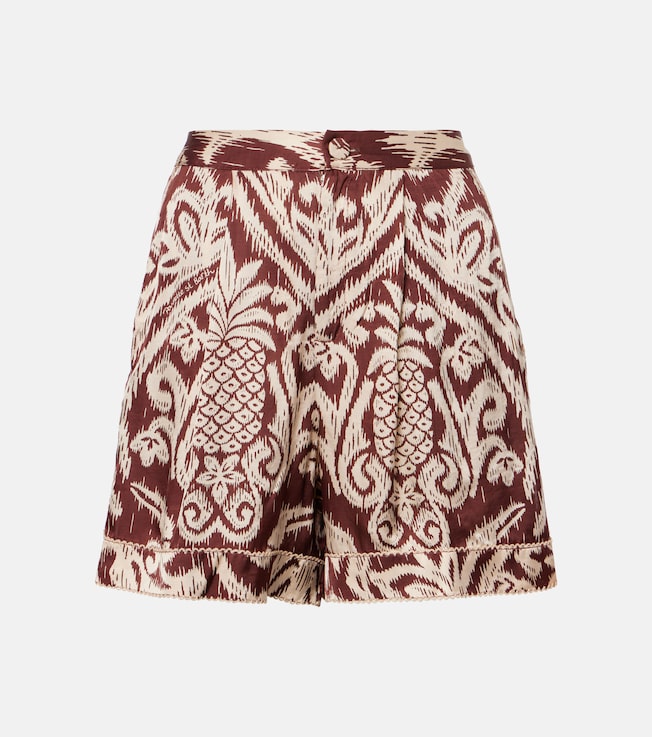 Isabelle printed shorts | Poupette St Barth